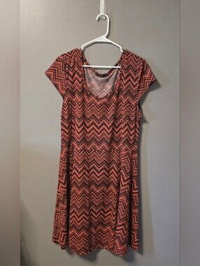 Pinc Women's 3X Short Sleeve Dress